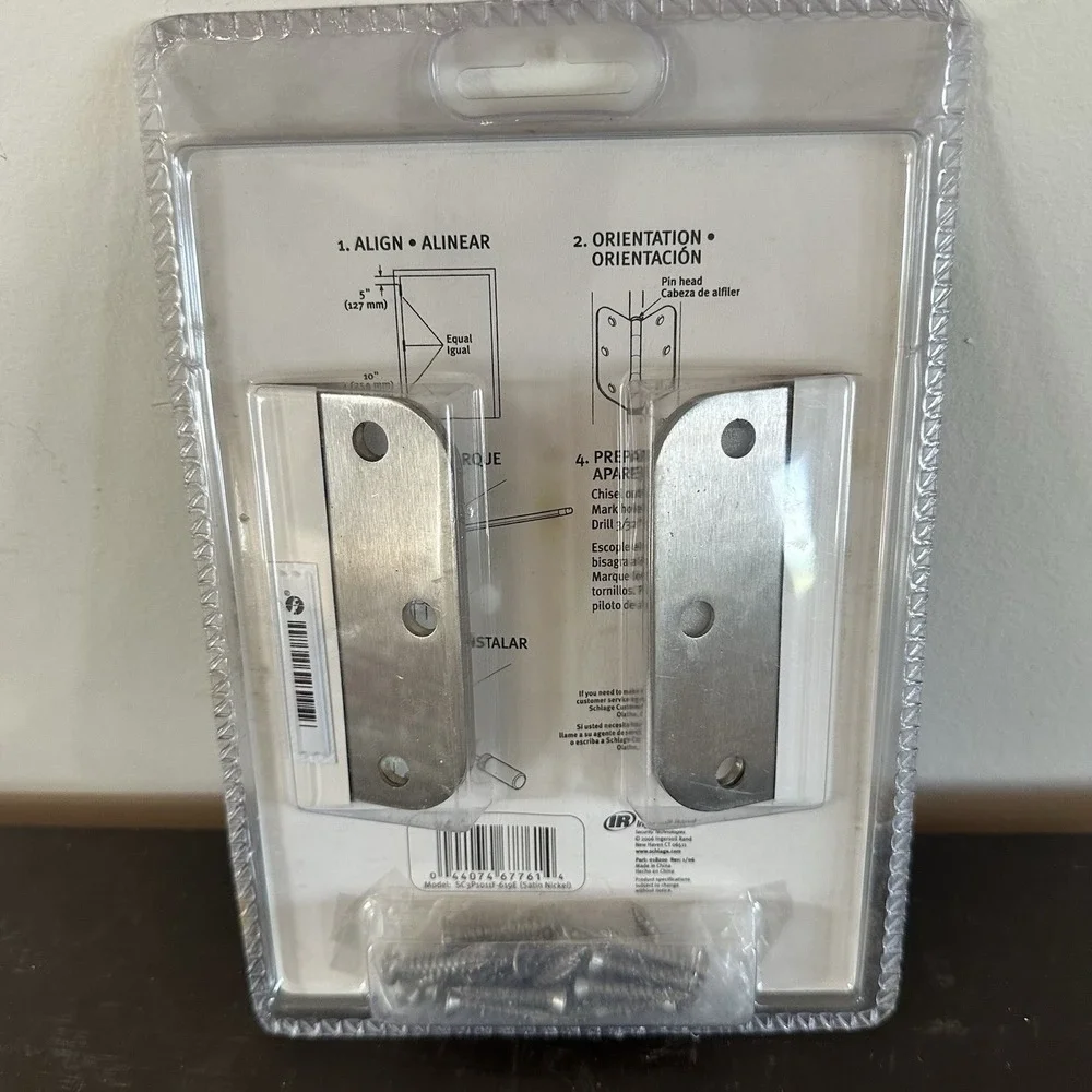 Schlage 1012 Pack of Three 3.5